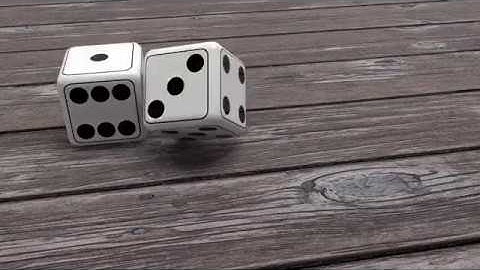 Dice throw