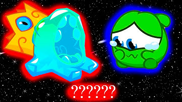 Om Nom Turns Into Ice "Escaping!" Sound Variations in 1 Minutes