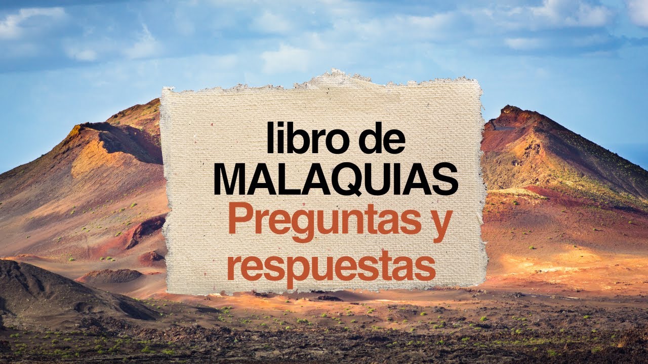 Preguntas Y Respuestas Del Libro De Malaquías