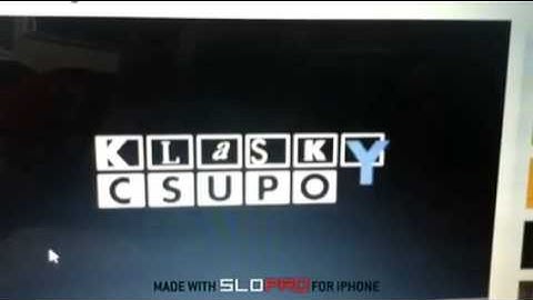 Klasky Csupo Robot Logo Triple Slow