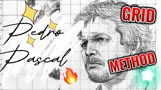 How to make a grid in Word | Pedro Pascal | Grid method drawing 🔥 screenshot 5