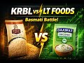 KRBL vs LT Foods 📊 | Best Basmati Rice Stock in India?
