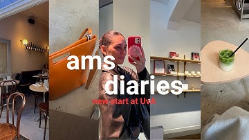 moving to ams | master start at UvA