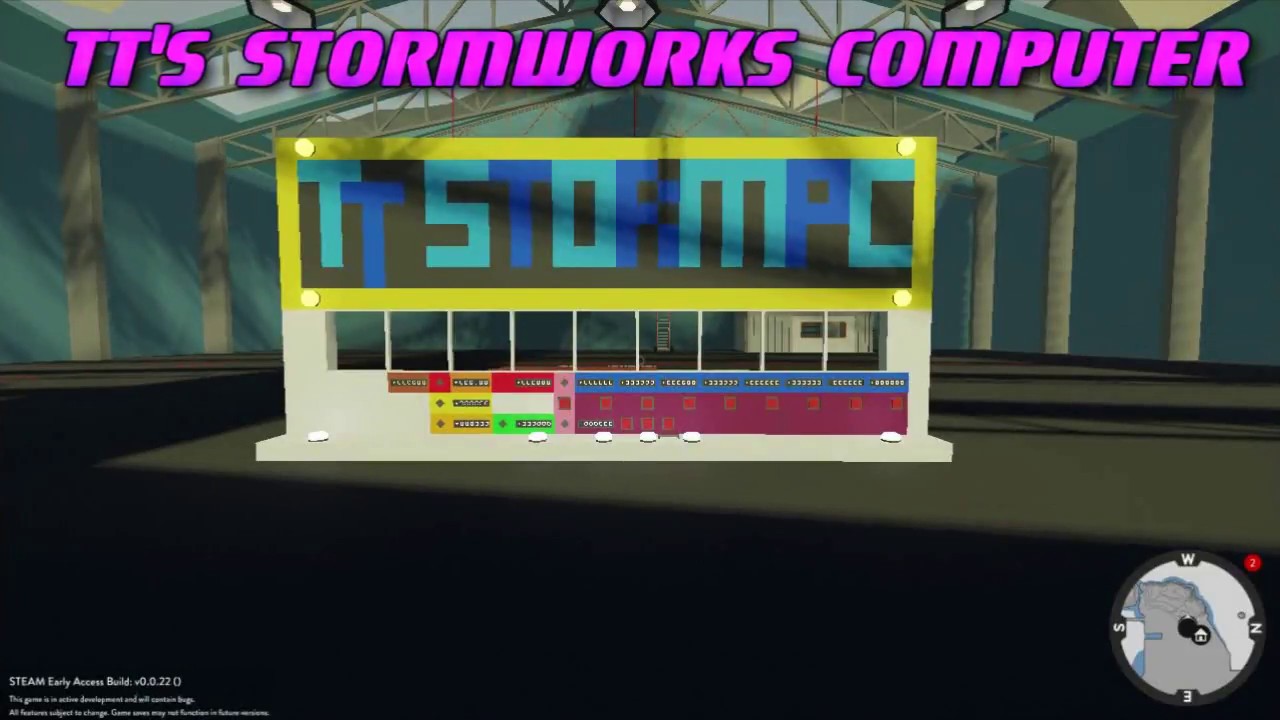 [STORMWORKS] First Functional Computer - The TT STORM PC - YouTube