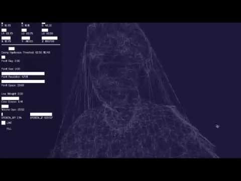 Kinect x openFrameworks x Delaunay ver.1