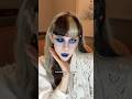 blue velvet makeup !! 🌌🌌🌌 tribute always to mana sama #gothmakeup #cbeauty