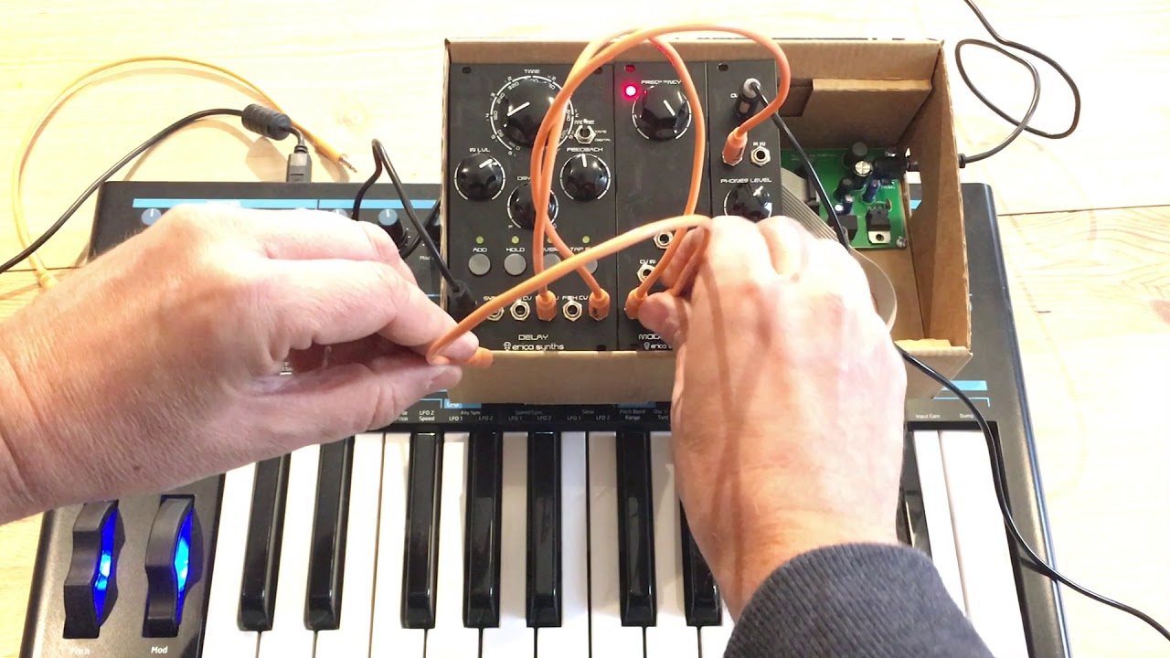 Erica Synths DIY Delay CV inputs YouTube