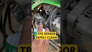 How to Clean TPS Sensor Properly (Without Damage) #TPSSensor#CarJerks#ThrottleBody#CarRepair