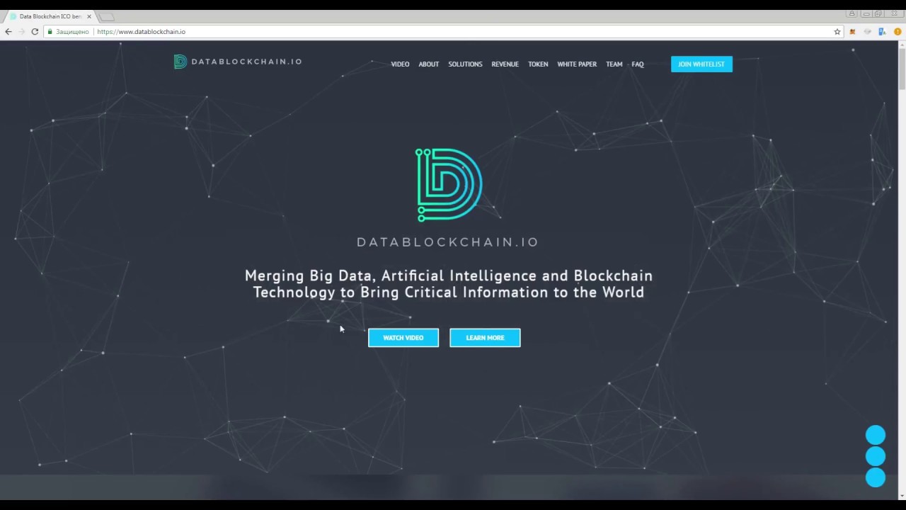 DataBlockChain - Обзор проекта.