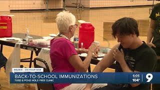 Back-to-school immunizations