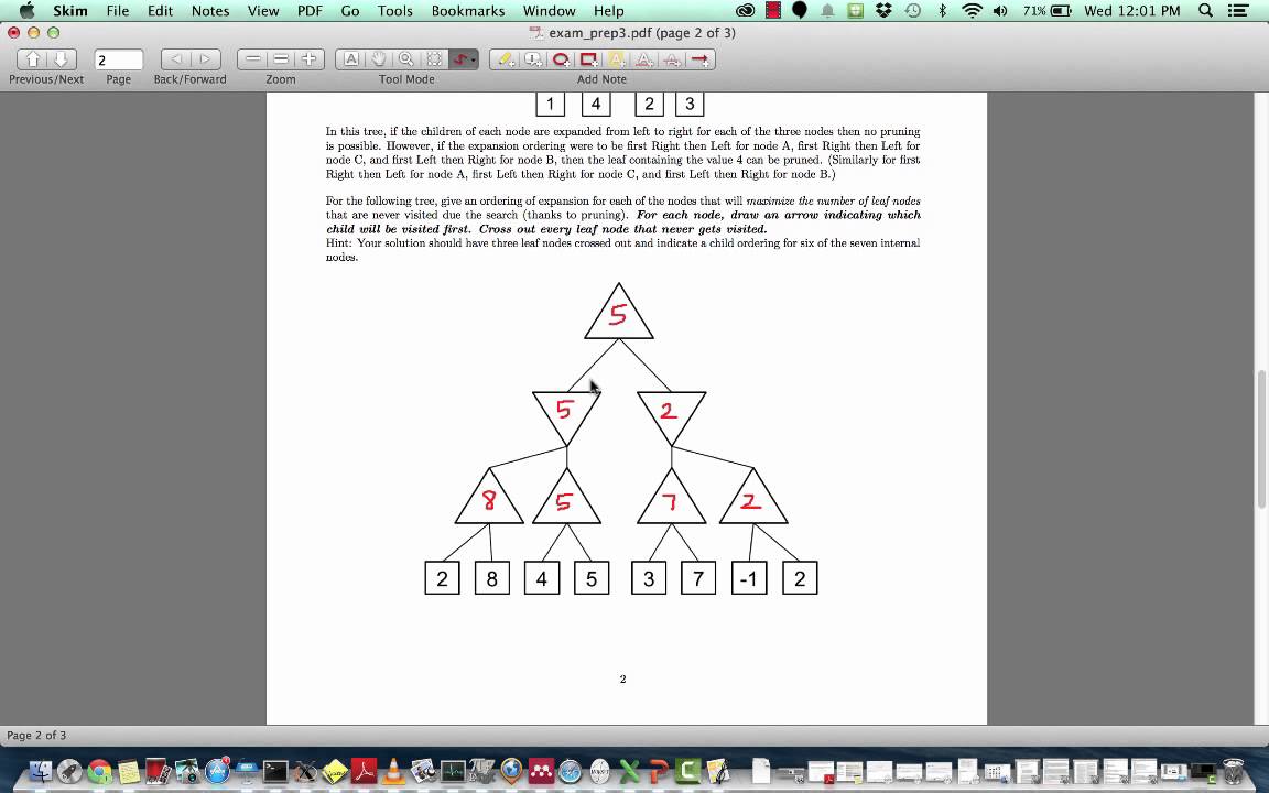 Exam Practice Session 3 Solutions: Game Trees - YouTube