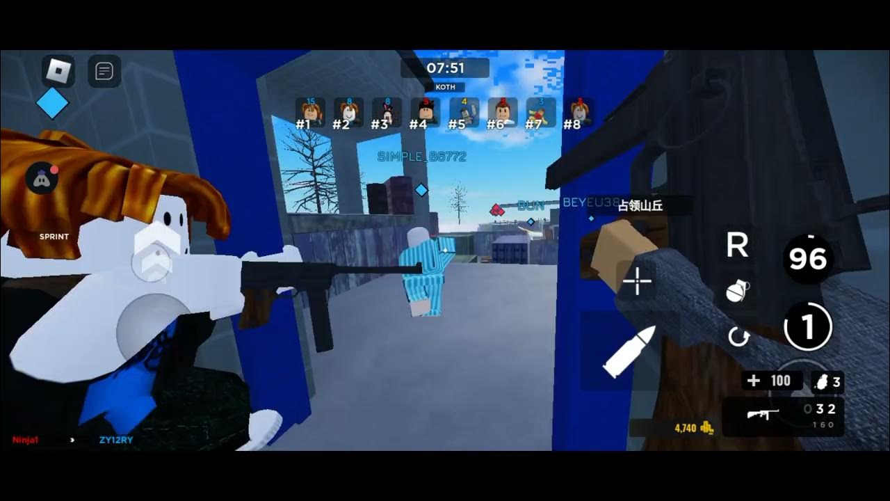 Gunfight arena roblox youtube