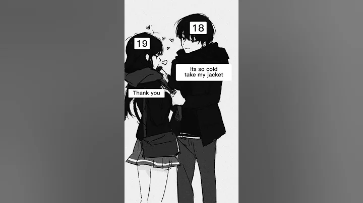 Younger guy older girl relationship 1year gap | #anime #shorts #agedoesntmatter #manga #couples