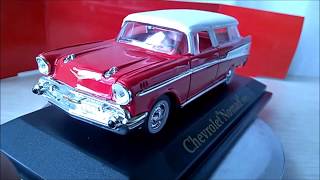 Unboxing Diecast Model Chevrolet Nomad by Yat Ming 1:43 Road Signature Diecast Model Cars