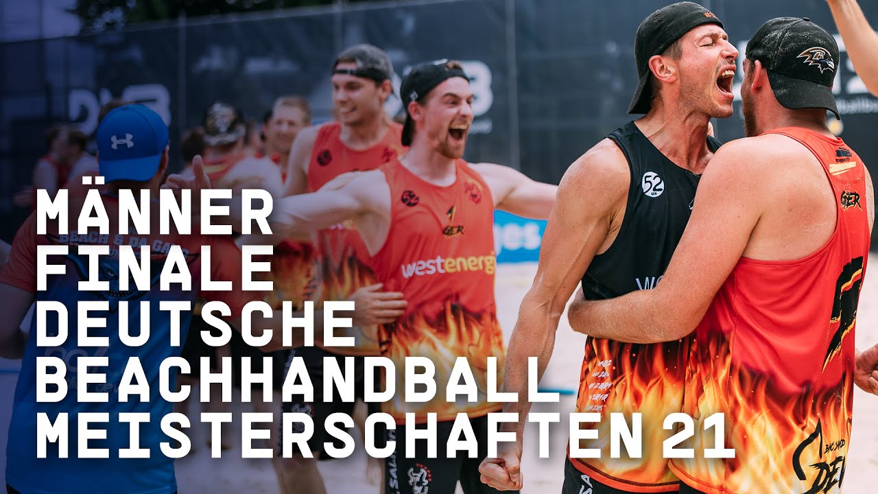 Finale Männer Deutsche Beachhandball Meisterschaft 21 Trops4