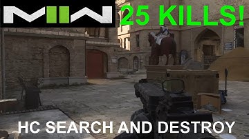 25 Kills! | MW2 HC Search and Destroy