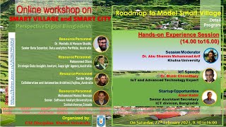 Online Workshop on Smart City and Smart Village (Afternoon Session) screenshot 5