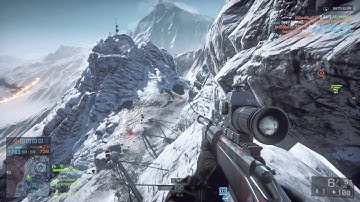 Battlefield 4 best sniping spot (locker)