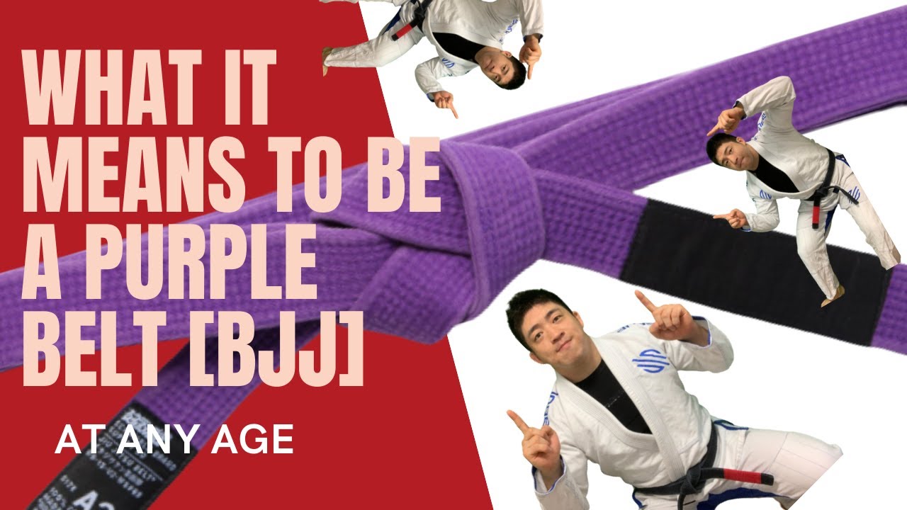 WHAT IT MEANS TO BE A PURPLE BELT [BJJ]