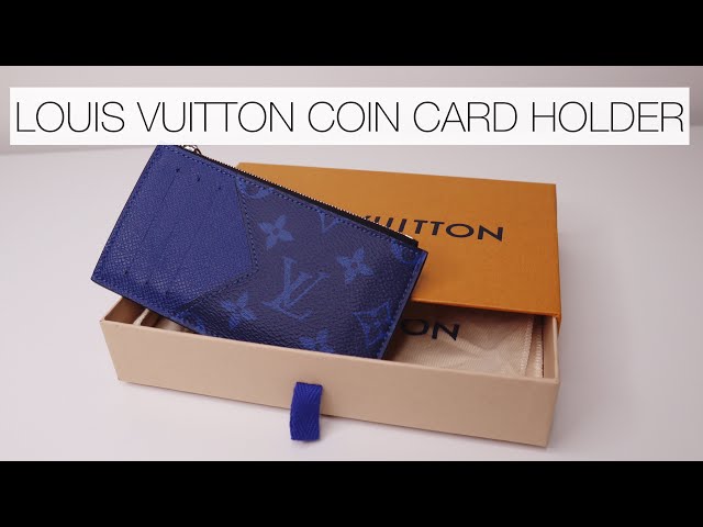 lv taiga card holder