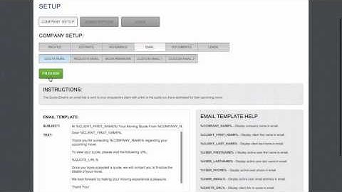MoverBase Tutorial: Customize Emails