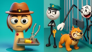 Help Sprunki! 🎶 He Needs More Beats! 😂🔥 - Thief Puzzle 🧩 | Smart Moves Only! 😆💡