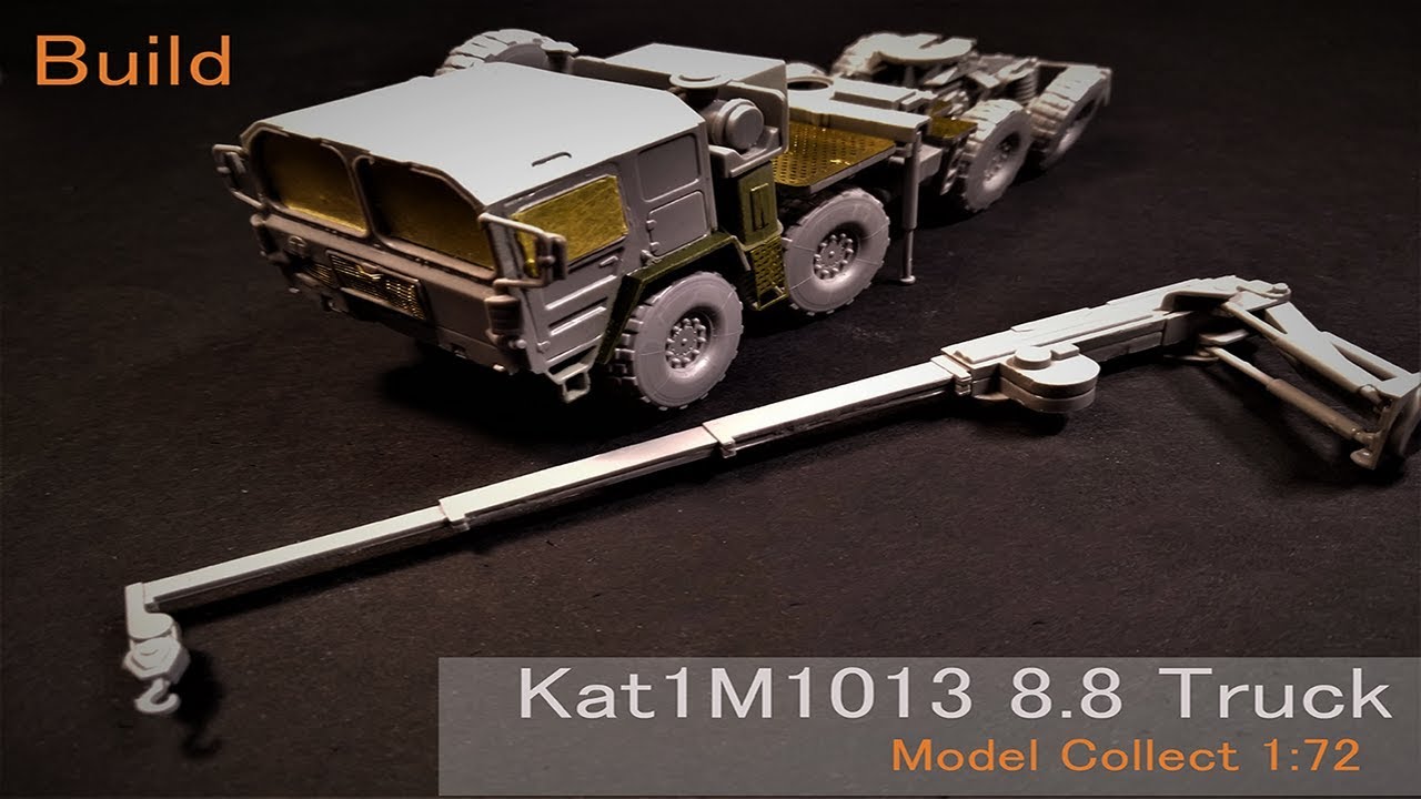 Full build. Kat 1 M1013 8*8 Off road truck.Model collect 1:72