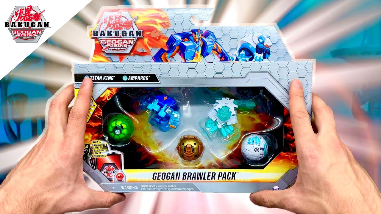 БОЛЬШОЙ НАБОР БАКУГАН: TITAN KING и AMPHROG - ВОССТАНИЕ ГЕОГАН