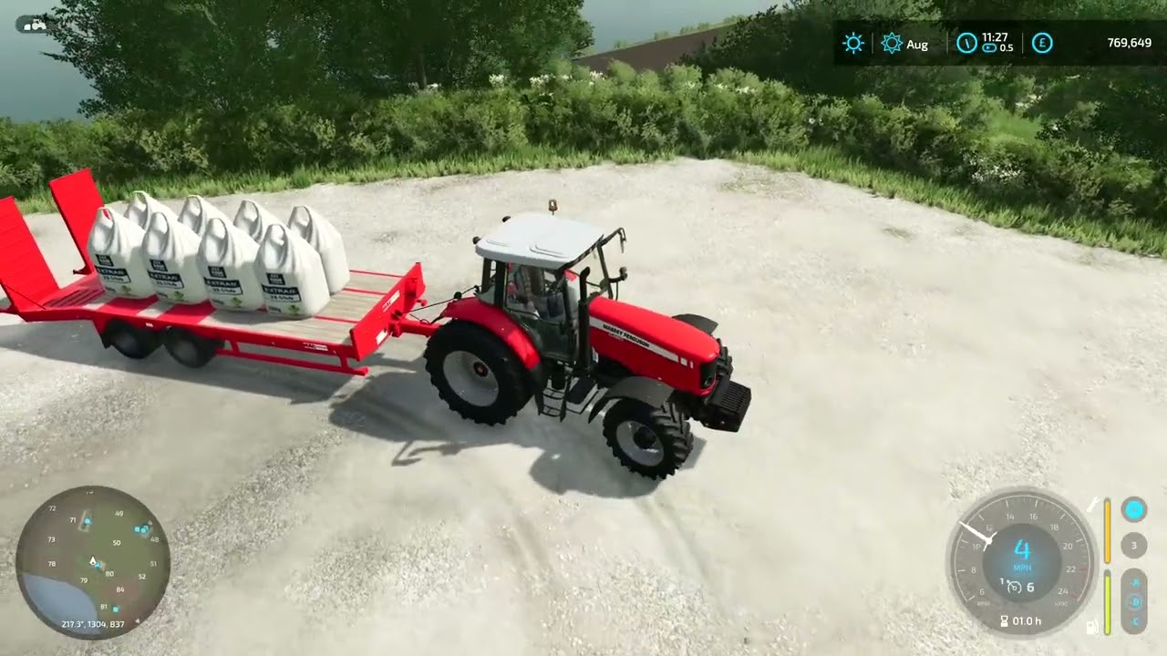 FS22 - AGHALEE FARM REVISITED #16 | BUYING FERTILISER AND DRAWING IT ON HOME