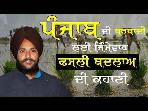 Know the Changes in Crop Cycle That Ruined Punjab - Explained by Jujhar Singh