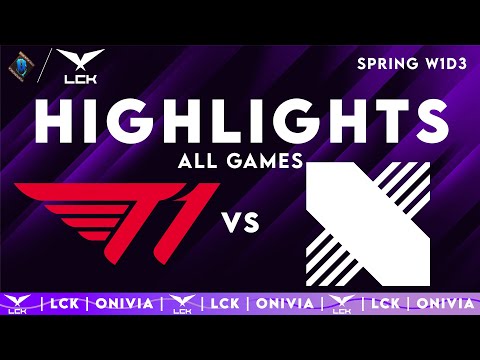 T1 vs DRX ALL GAMES Highlights | LCK Highlights 2025 | T1 vs DRX by Onivia
