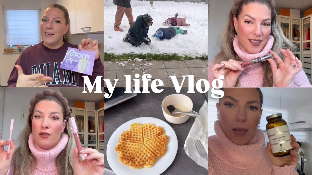 Make-up Look & Lippen Kombis l More Shake testen l Schneechaos l Nicht in der Schule angekommen