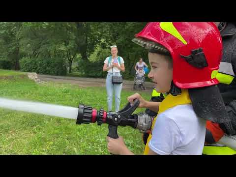 Бойове хрещення юних пожежників