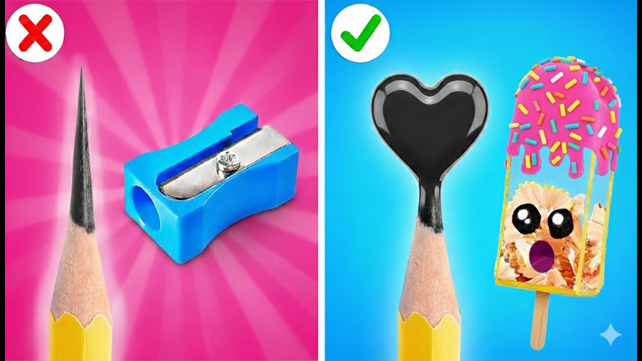 Genius School Hacks You’ll Actually Use 🎒 Cool Crafts & Smart Ideas ...