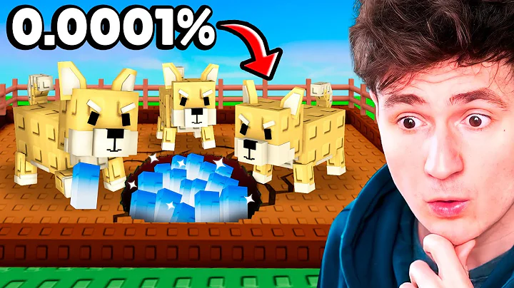 Only Using Seeds my Shiba Inu Finds! (Grow a Garden)