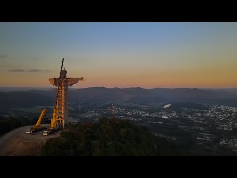 O maior cristo do Brasil e da América do Sul, Encantado/RS.