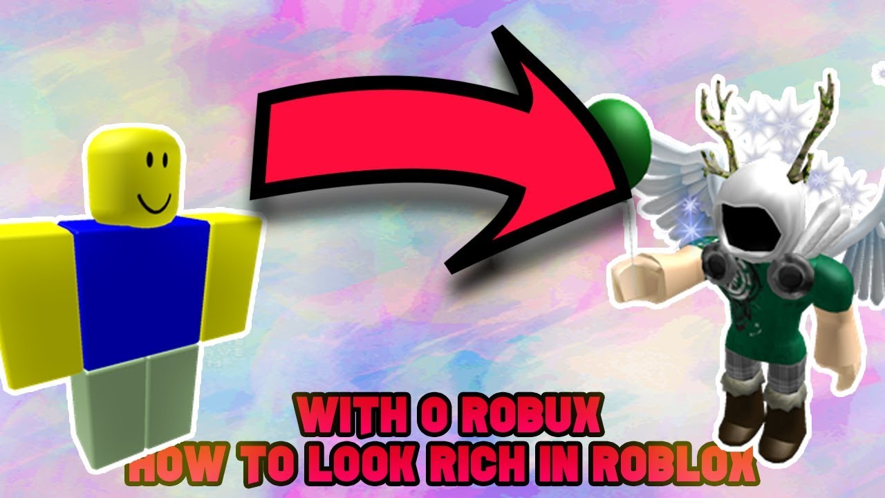 Roblox How To Look Rich Like Pro People With 0 Robux Youtube
