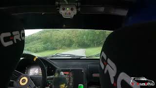 Rallye du Suran 2022 - Caméra Embarquée Artzner/Girard - Peugeot 106 F213 - ES6