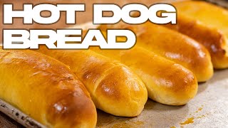 How To Make Homemade Hot Dog Breads (Easy Recipe)