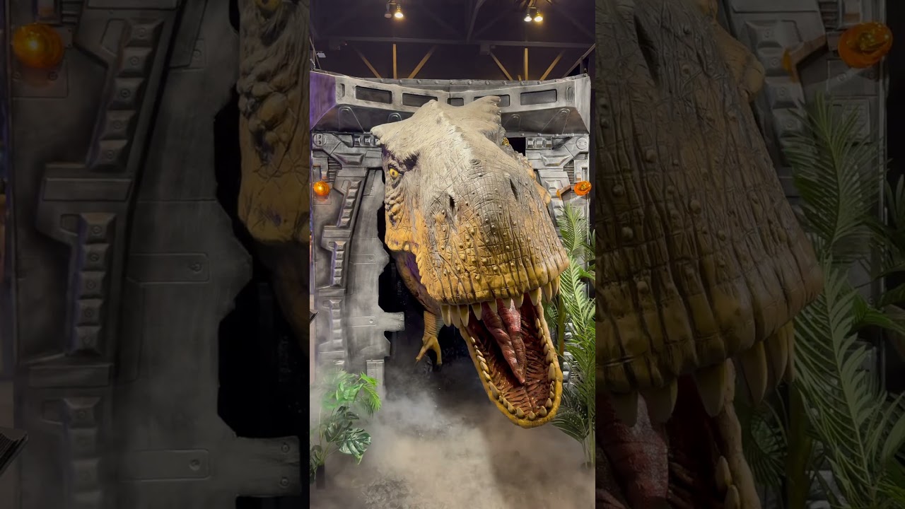 Trex animatronic 🦖#trex #animatronic #shorts