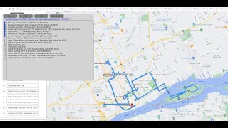 Google Maps Route Optimizer (Chrome Extension) Demo/Tutorial
