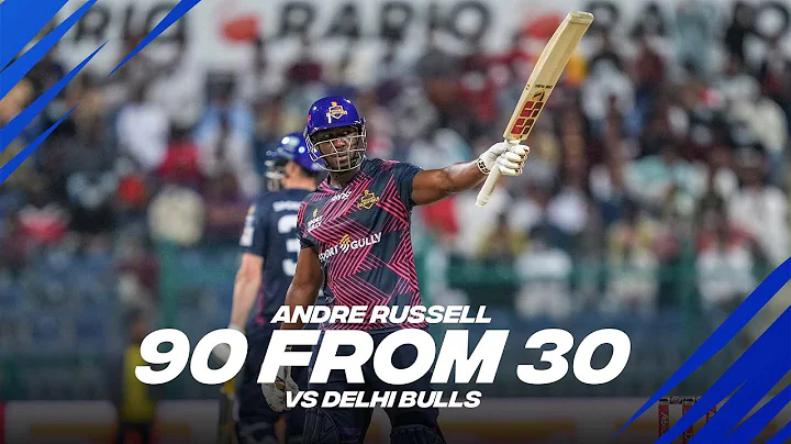 Andre Russell 90 from 32 in the Season 5 Final! | ...