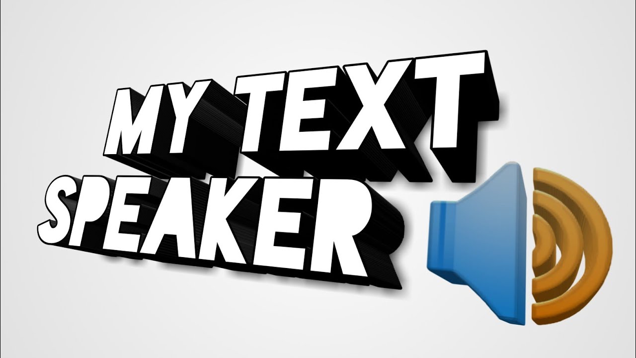 My text speaker-All tools apk