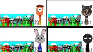 Sprunki Oc Kebi And Oo Ee Aa Cat And Judy Hopps And Oreo