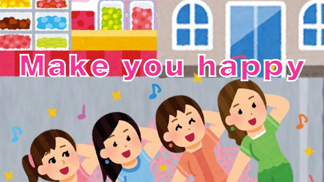 Niziu Make You Happy サビ いらすとや Shorts Youtube