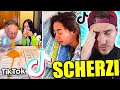 REAZIONE agli SCHERZI su TIK TOK più CRINGE!! *cringe cosmico*
