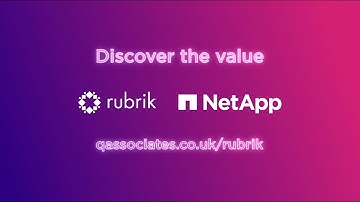 Discover the value: NetApp & Rubrik
