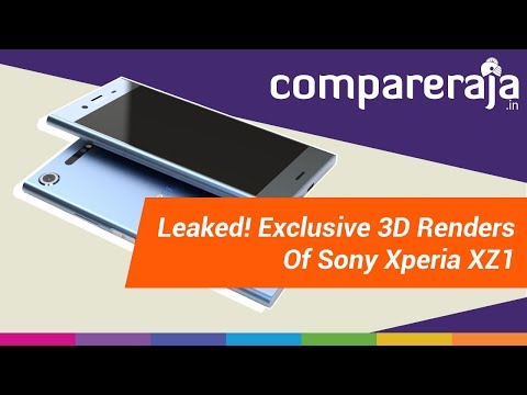 EXCLUSIVE: 360-degree renders of Sony Xperia XZ1