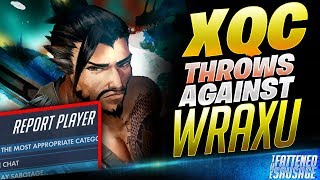 XQC THROWS Against Wraxu!! Wraxu Hanzo Domination