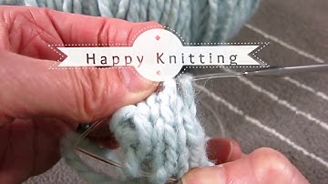 How to knit Turkish cast on for toe up socks